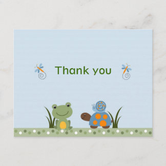La tortue de grenouille Hippity Merci Cartes de no