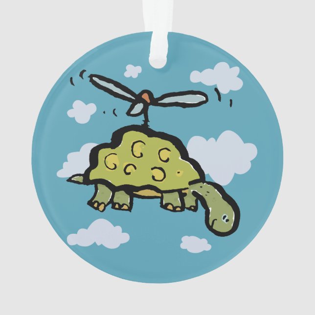 la tortue hélicoptère (dos)
