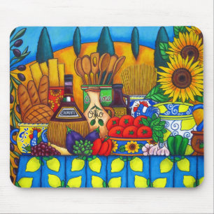 La Toscane enchante le tapis de souris