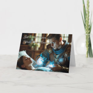 La Touche de guérison Obtenez une bonne carte de v