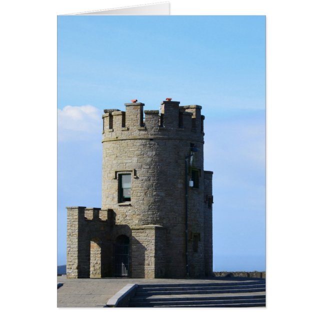 La tour d'O'Brien sur les falaises de Moher (Devant)