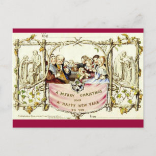 La toute première carte de Noël (1843)