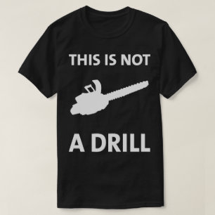La tronçonneuse ceci n'est pas un T-shirt