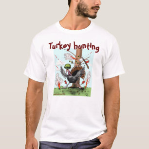 La Turquie chassant le T-shirt drôle de