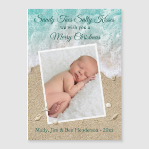 La turquoise Sandy botte le Joyeux Noël de baisers