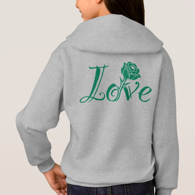 La typographie rencontre la nature : le Rose de l' (Dos)