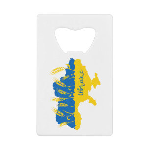 La typographie ukrainienne et l'oreille au blé sur