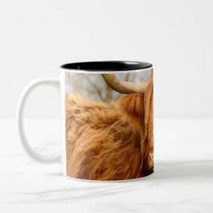 La vache de Highland Deux Tone Mug
