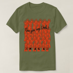 La vague rouge 2022 Dites Oncle T-Shirt