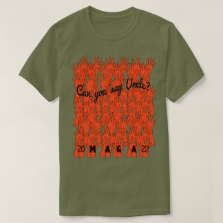 La vague rouge 2022 Dites Oncle T-Shirt