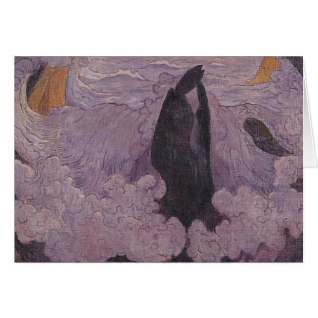 La vague violette, c.1895-6 (Devant horizontal)