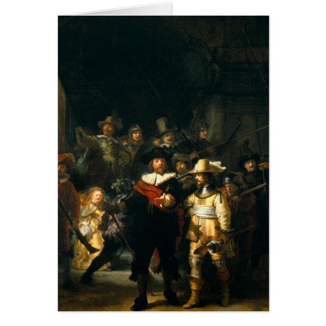 La Veille de la nuit - Rembrandt (Devant)