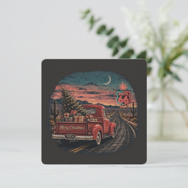 La veille de Noël sur la route 66 (Debout devant)