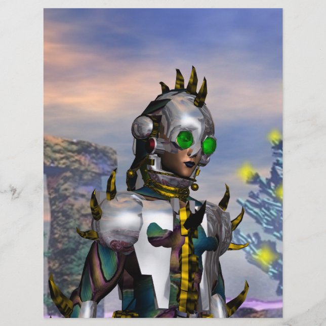 LA VEILLE D'UN CYBORG DE NOUVELLE ANNÉE (Devant)