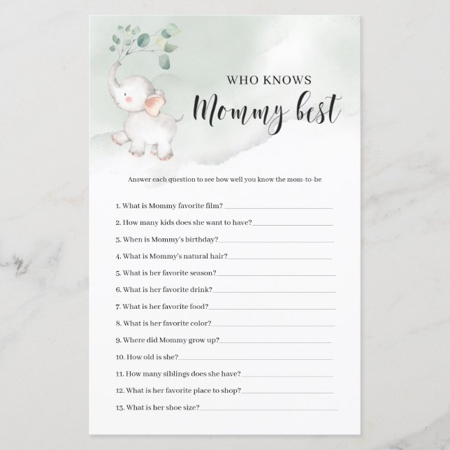 La verdure des éléphants qui connaît maman meilleu (Devant)