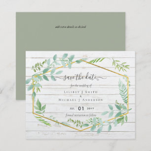 La verdure rustique sur le bois d'oeuvre Mariage d
