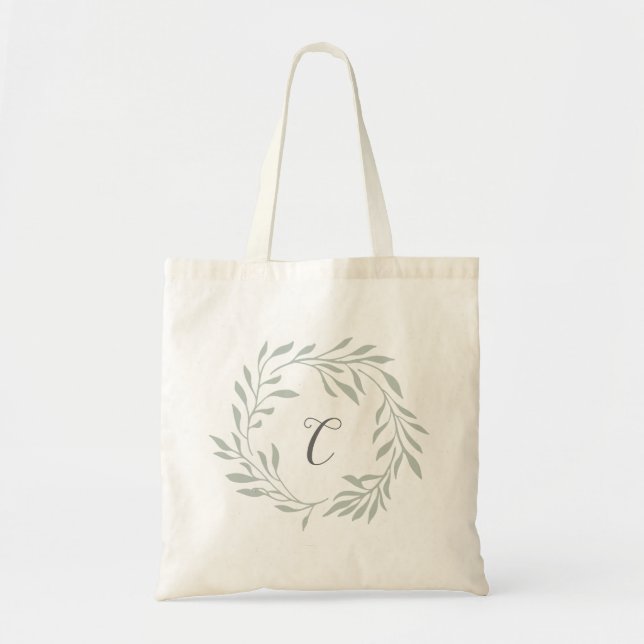La verdure sage tressent le sac fourre-tout à (Devant)