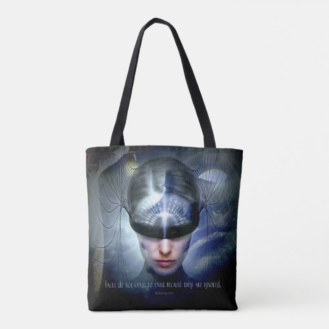 La vérité ne cesse pas d'exister sac fourre-tout (Dos)