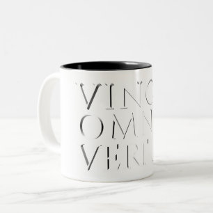 LA VÉRITÉ TRIOMPHE DE TOUT - Mug Café Bicolore
