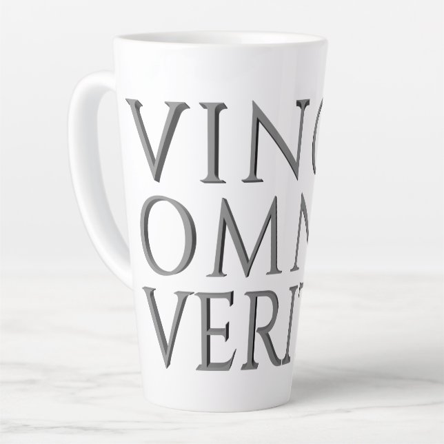 LA VÉRITÉ TRIOMPHE DE TOUT - Mug Light Latte (Angle gauche)