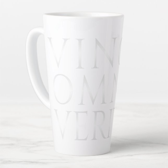 LA VÉRITÉ TRIOMPHE DE TOUT - Mug Light Latte (Angle gauche)