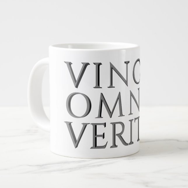 LA VÉRITÉ TRIOMPHE DE TOUT - Tasse de café Light G (Devant gauche)