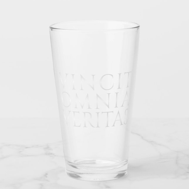 LA VÉRITÉ TRIOMPHE DE TOUT - Verre Lumière (Devant)