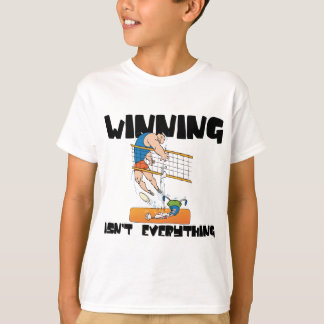 La victoire n'est pas tout le T-shirt volleyball