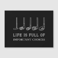 La vie amusante est pleine de choix importants Clu