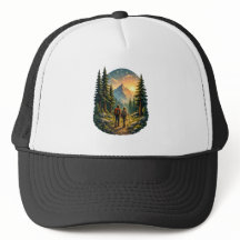La vie au camping est belle – Casquette Trail Foam