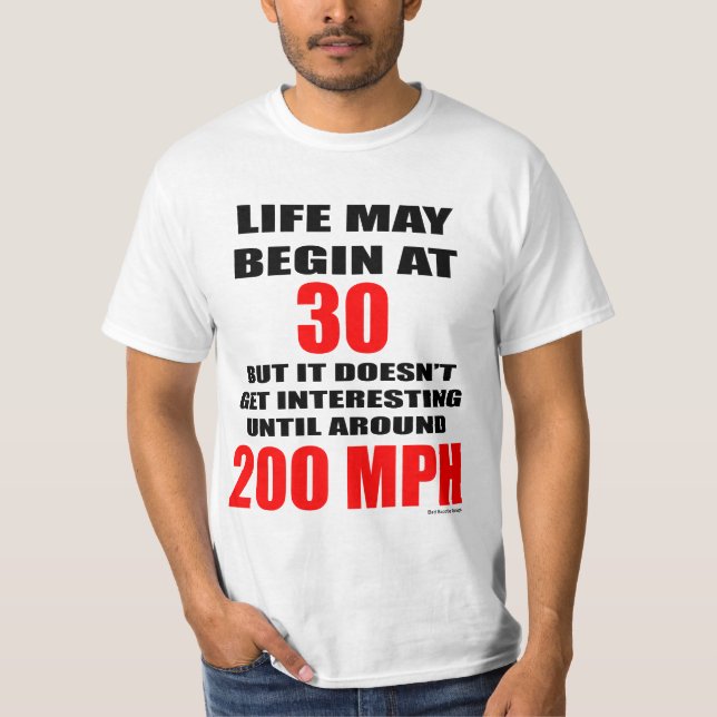 La vie au T-shirt de 200 M/H (Devant)