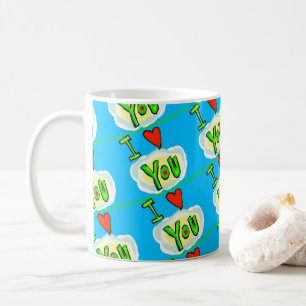 La vie dans l'amour Personnalisez la Mug de café
