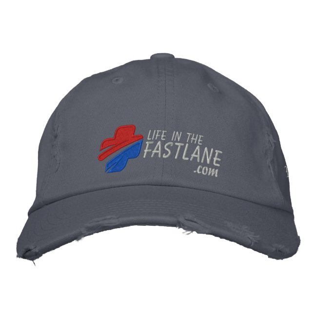 La vie dans le Casquette Fast Lane (Dark) (Devant)
