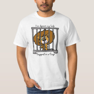 La vie dans le T-shirt de cage