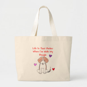 La vie de beagle est juste un meilleur sac