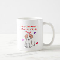 La vie de beagle est juste une meilleure tasse
