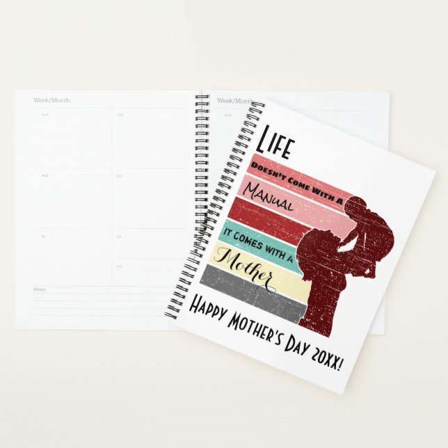La vie de la Fête des Mères ne vient pas avec un m (Devant avec enveloppe)