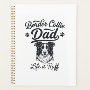La vie de papa Border Collie est rude conception d