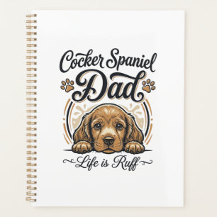 La vie de papa Cocker Spaniel est rude Vintage T-s