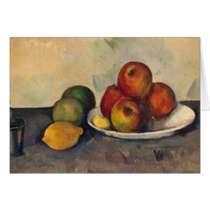 La vie de Paul Cezanne toujours avec les pommes,
