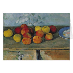 La vie de Paul Cezanne toujours des pommes et