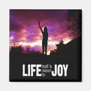 La vie est aimant de joie
