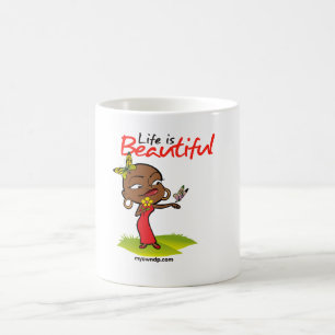 La vie est belle tasse