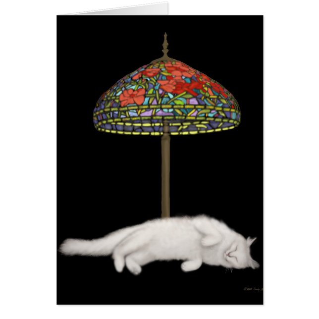 La vie est carte dure de chat (Devant)