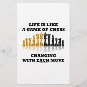 La Vie Est Comme Un Jeu D'Échecs (Attitude D'Échec