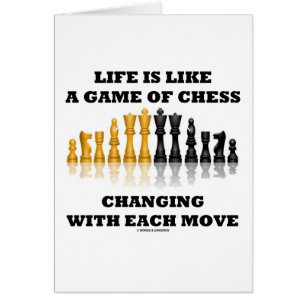 La vie est comme une partie d'échecs (l'attitude