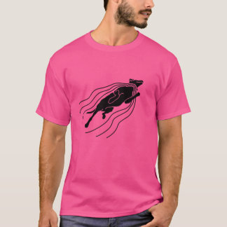 La vie est courte. Nage ton chien ! T-shirt chien 