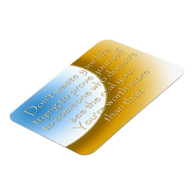 La vie est de courts Magnets par MDillon Designs (Côté Gauche)