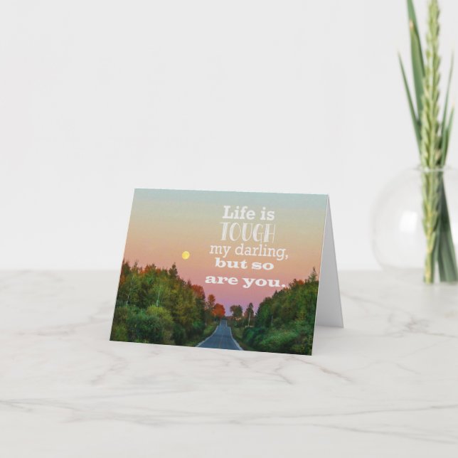 La vie est dure mais vous êtes dur aussi Carte non (Devant)