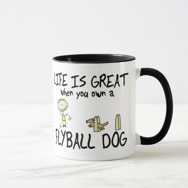 La vie est grande tasse de Flyball (Droite)
